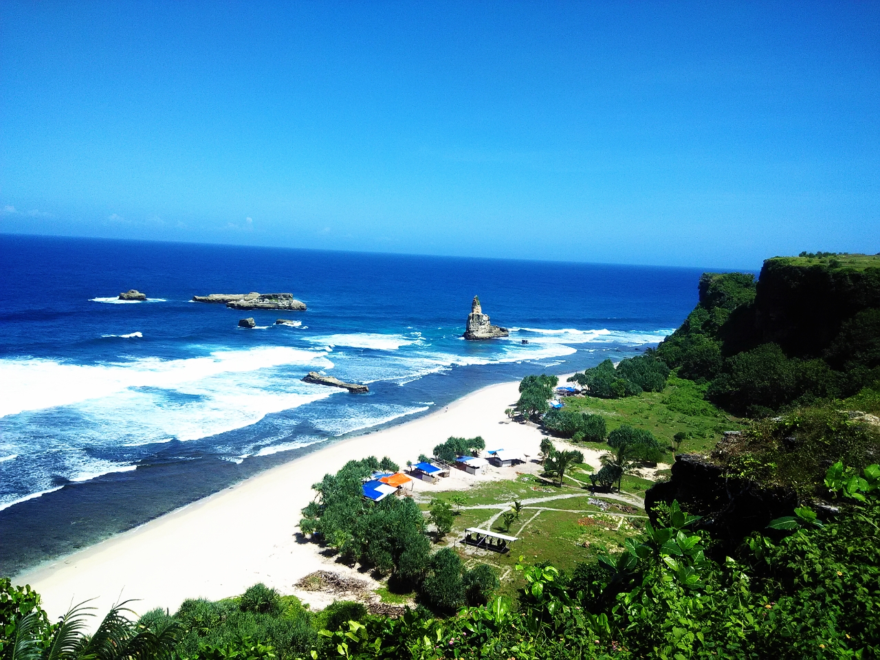 Pantai Buyutan Pesona Pantai Cantik di Jawa Timur Jawa Timur