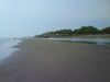 Pantai Tanjung Belandang Kalimantan Barat Menikmati Pemandangan di Atas Gazebo