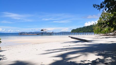 Pantai Waiwo Papua Barat
