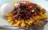Nasi Kuning Begadang Makanan Favorit di Ambon