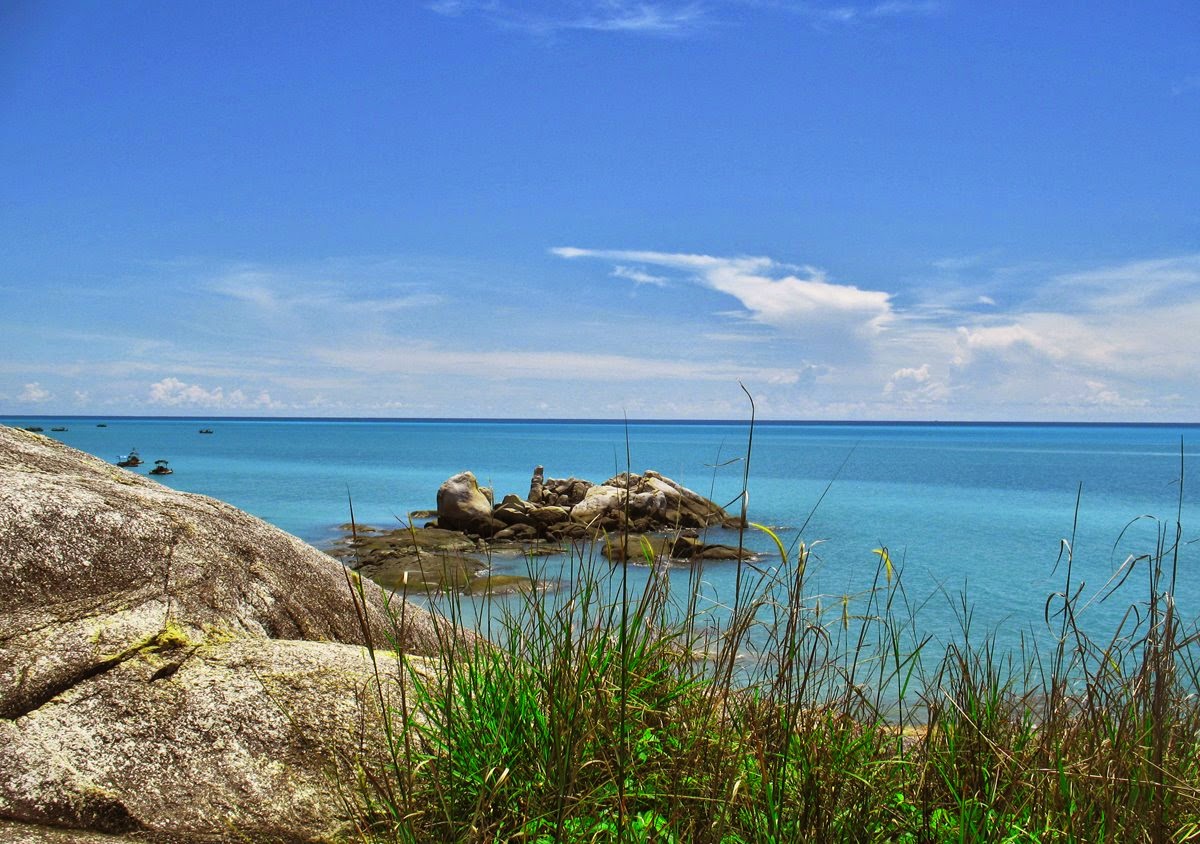 Pantai Tikus Pemandangan Luar Biasa di Bangka - Kepulauan Bangka