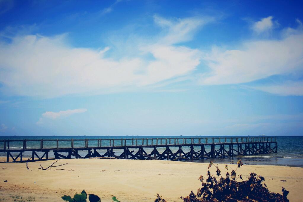 Pantai Angsana Tempat Wisata Eksotis Di Kalimantan Selatan