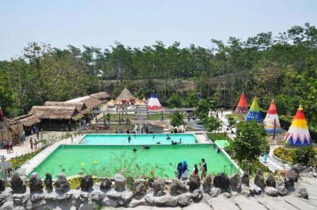 Kampung Indian Kediri Jawa Timur