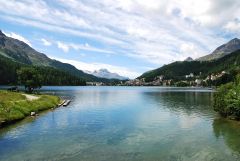 St. Moritz Lake, Switzerland