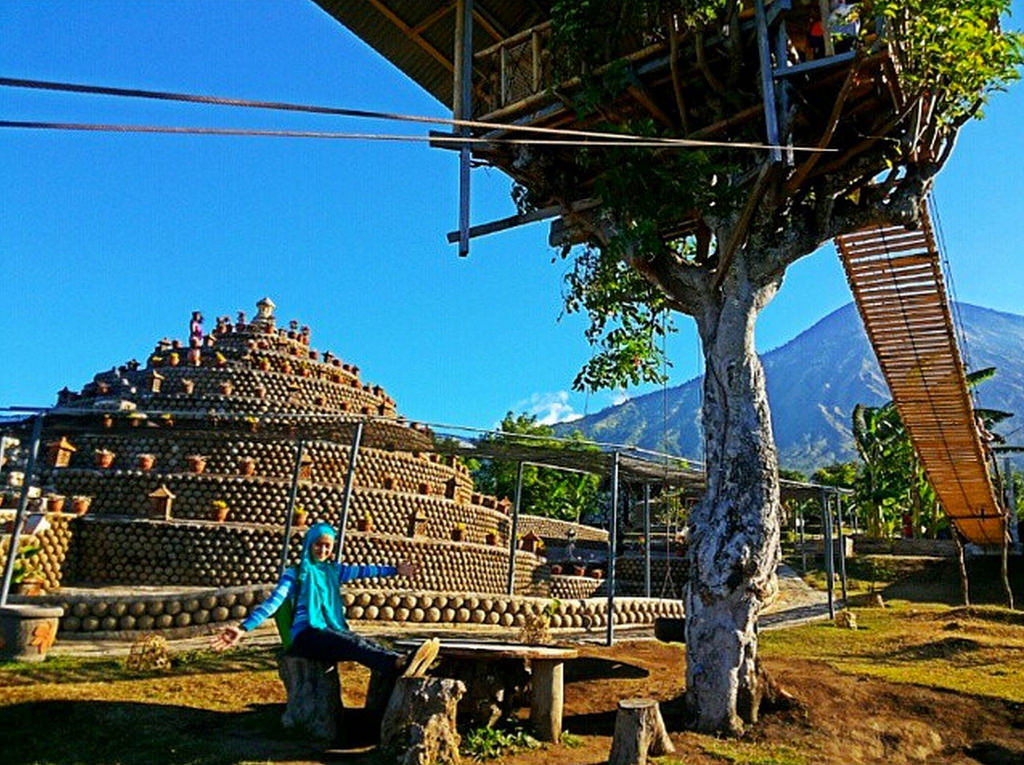 Rumah Pohon Desa Batu Dawa Keunikan Berbeda di Karangasem